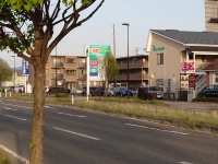教室付近の県道16号