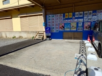 自転車はこちらへ