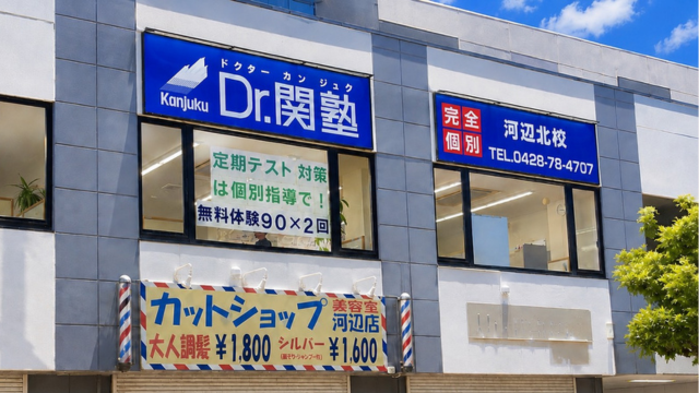 河辺北校 外観写真